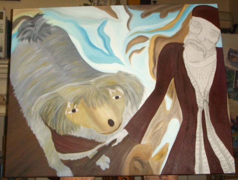 Original Expressionism Abstract Painting by C J Lewis