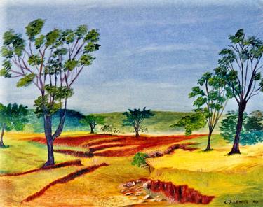 Original Landscape Paintings by C J Lewis
