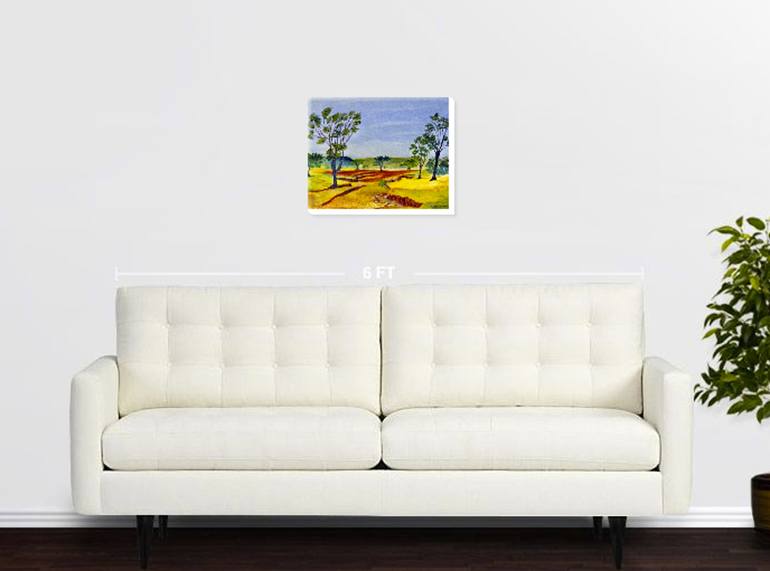 Original Fine Art Landscape Painting by C J Lewis