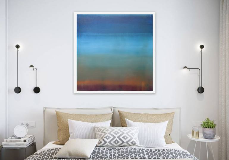 Original Minimalism Abstract Painting by Howard Sills