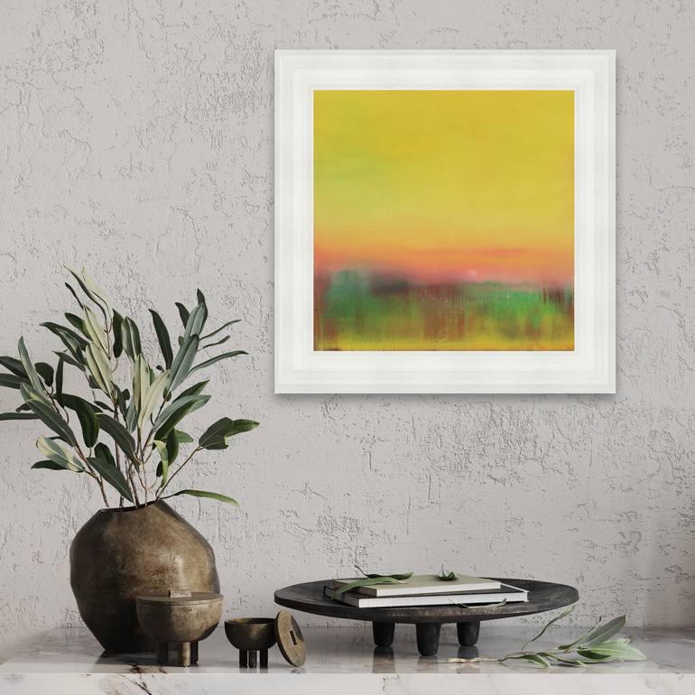 Original Abstract Landscape Painting by Howard Sills