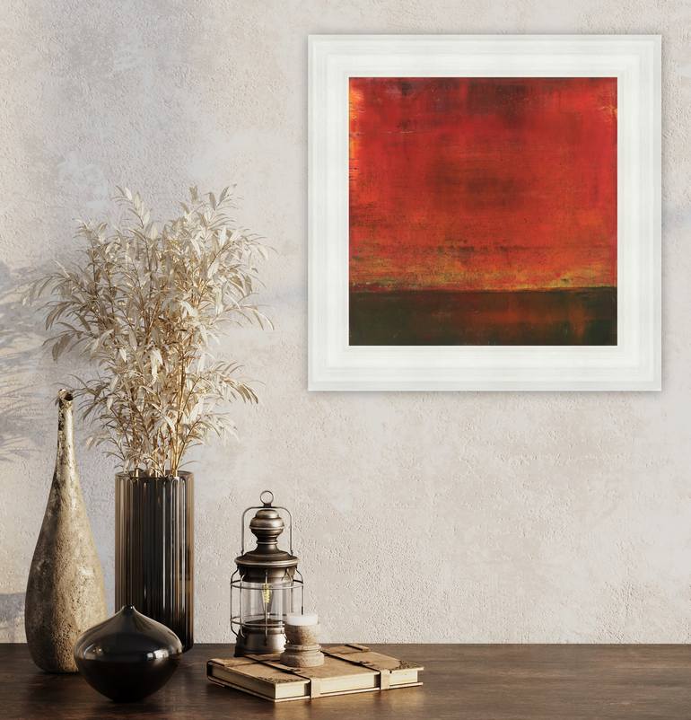 Original Abstract Landscape Painting by Howard Sills
