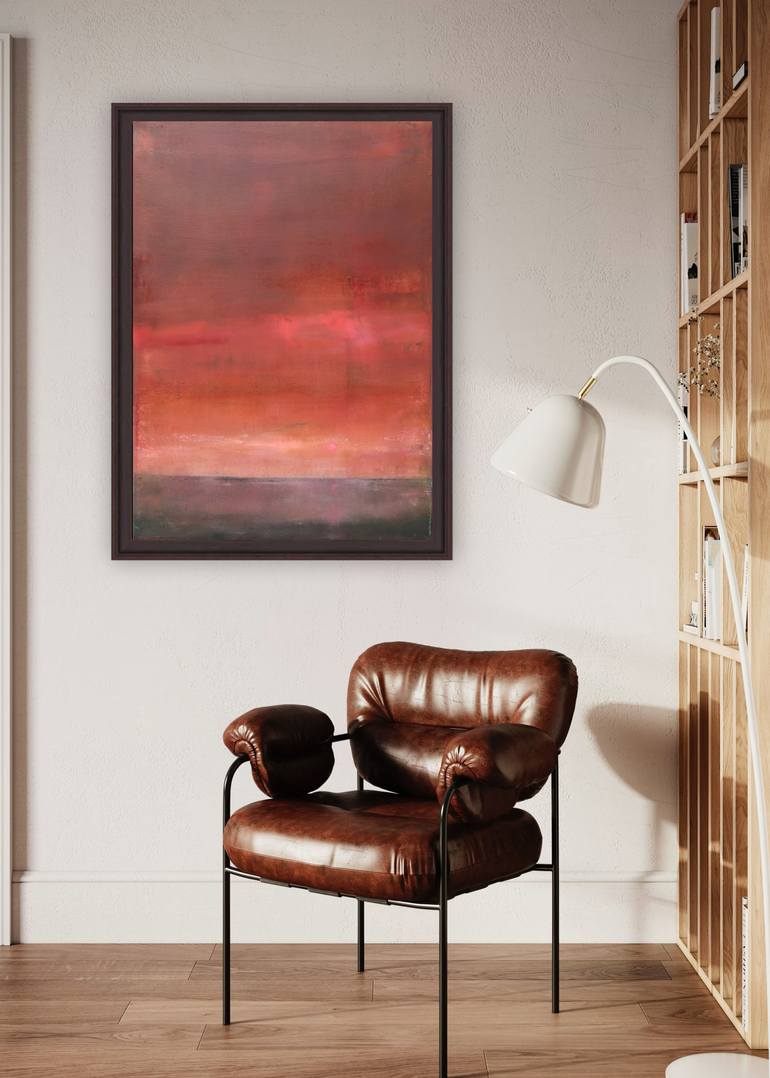 Original Abstract Landscape Painting by Howard Sills