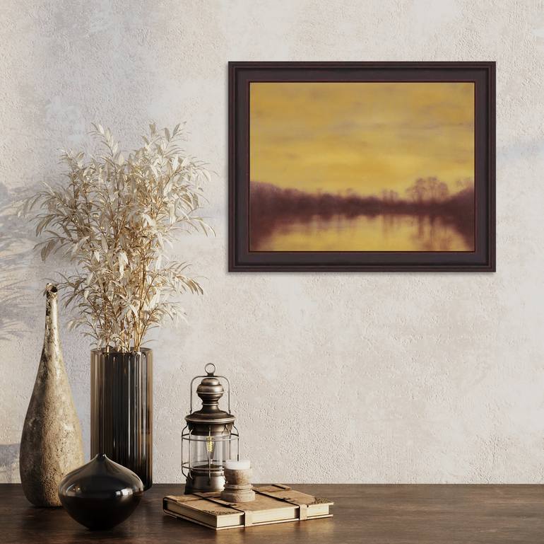 Original Impressionism Landscape Painting by Howard Sills