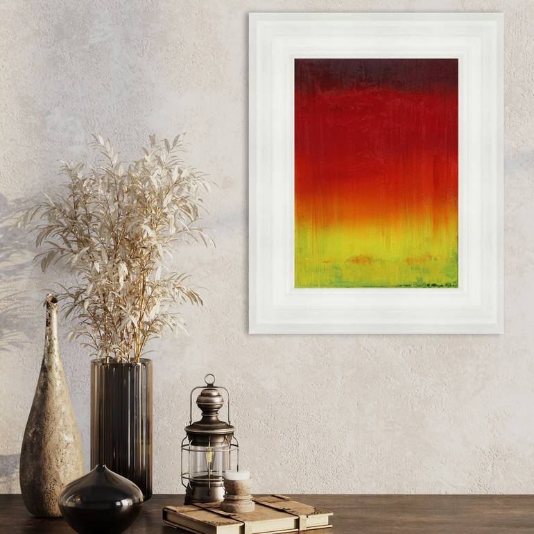 Original Abstract Landscape Painting by Howard Sills