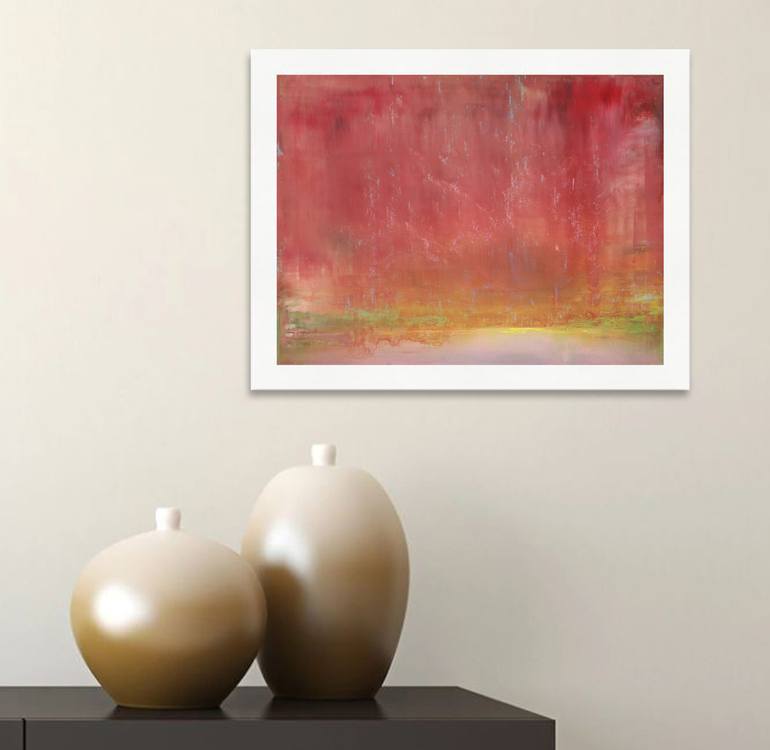 Original Abstract Landscape Painting by Howard Sills