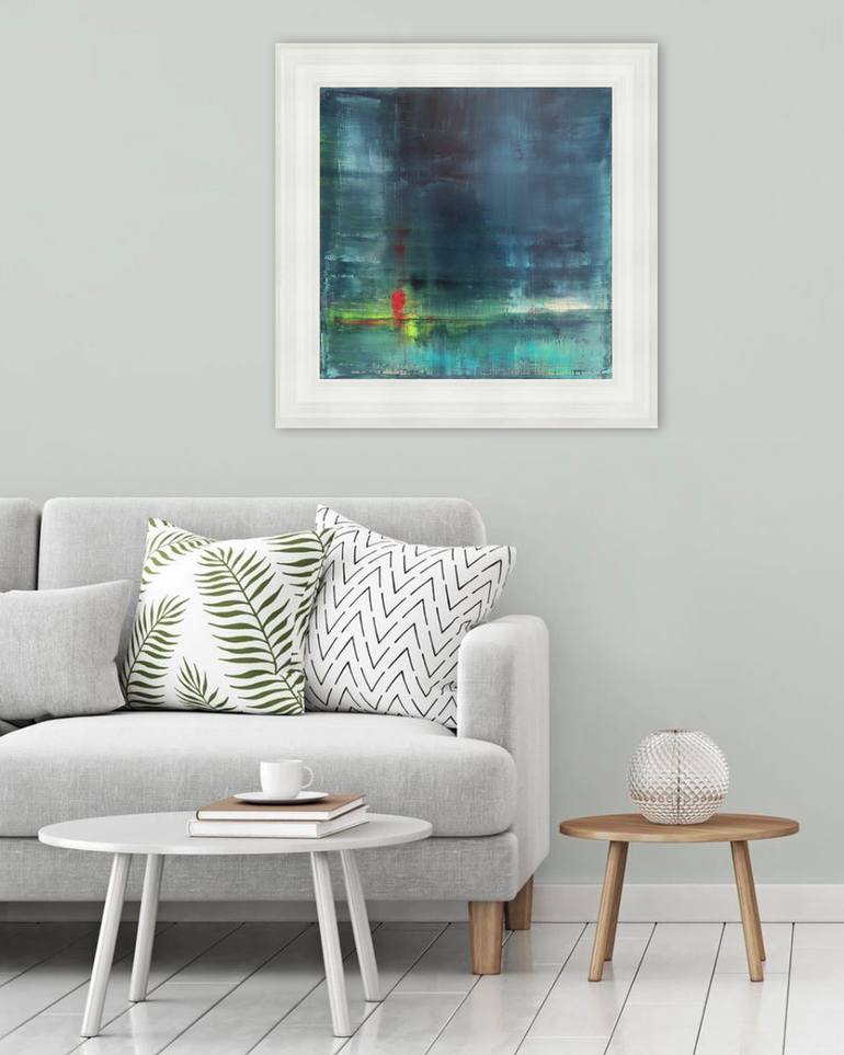 Original Abstract Seascape Painting by Howard Sills