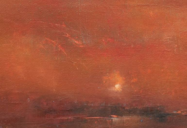 Original Abstract Landscape Painting by Howard Sills