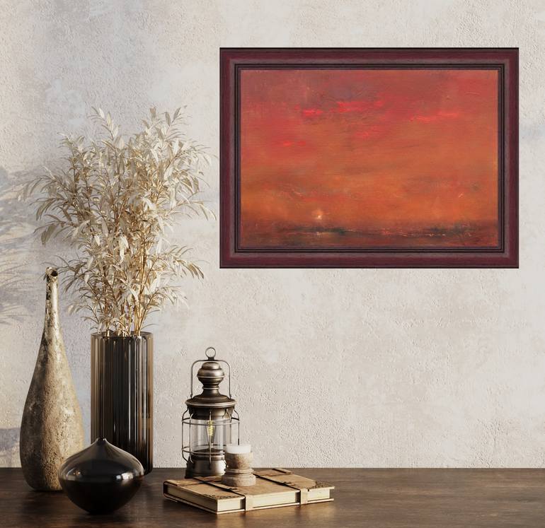 Original Abstract Landscape Painting by Howard Sills