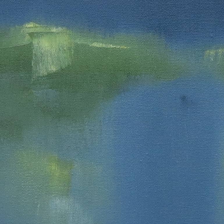 Original Abstract Water Painting by Howard Sills