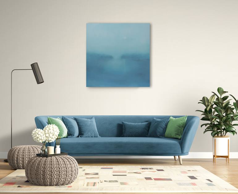 Original Abstract Landscape Painting by Howard Sills