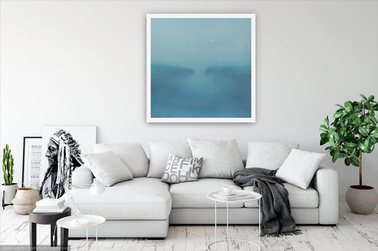 Original Abstract Landscape Painting by Howard Sills