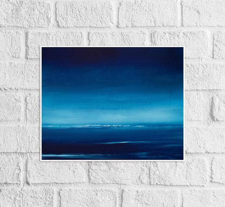 Original semi-abstract Seascape Painting by Howard Sills