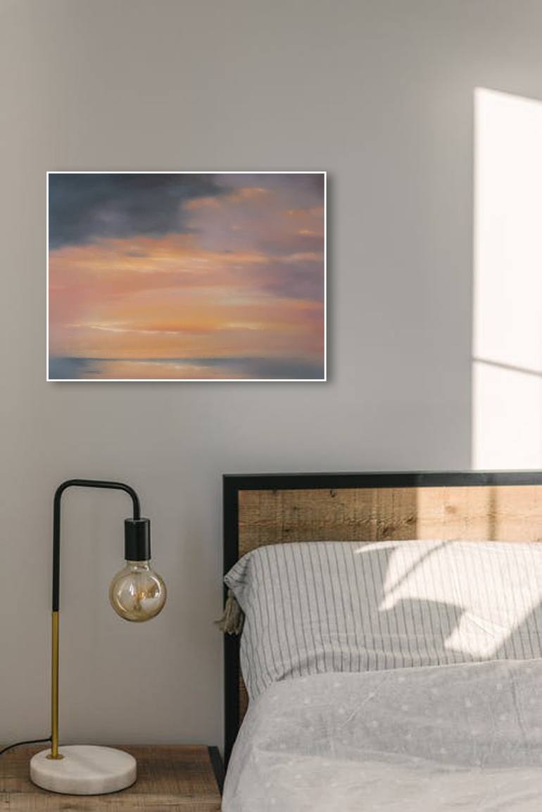 Original Abstract Landscape Painting by Howard Sills