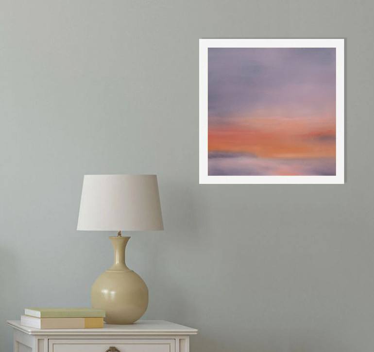 Original Abstract Landscape Painting by Howard Sills