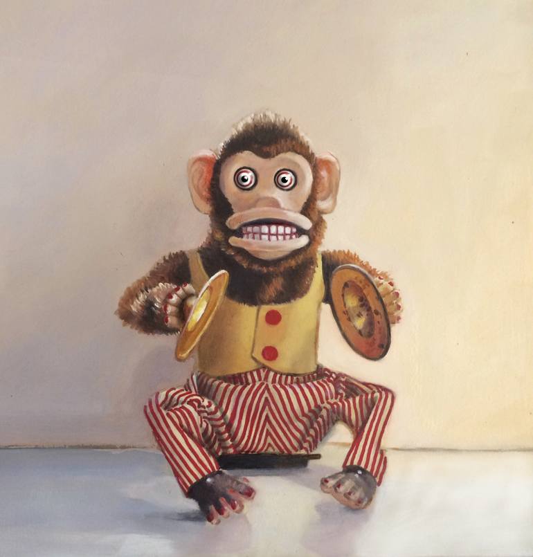 vintage monkey doll