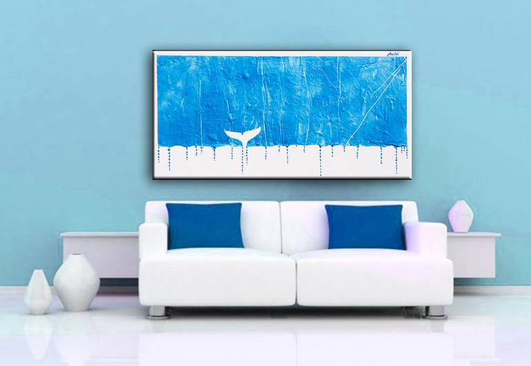 Original Modern Abstract Painting by Anatoli Voznarski