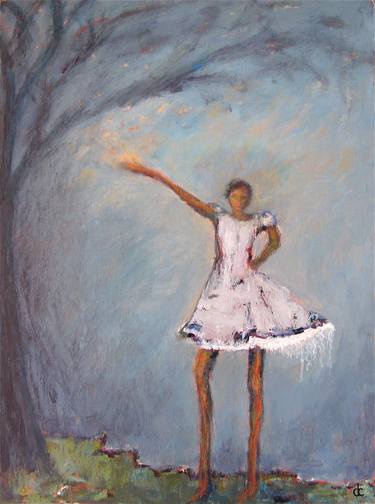 Original Figurative Children Paintings by Danielle Crilly