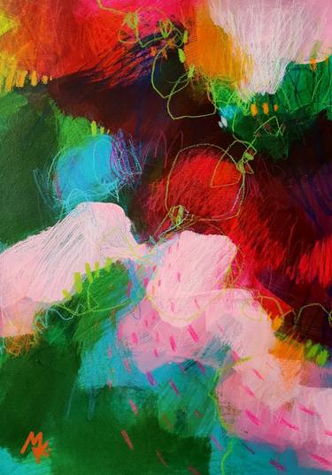 Original Abstract Paintings by Krisztina Megyeri