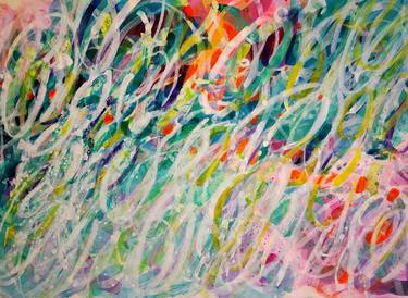 Original Abstract Paintings by Krisztina Megyeri