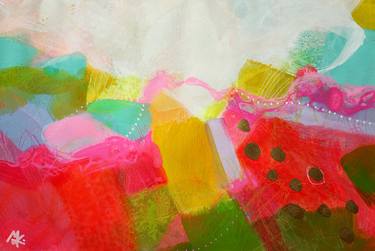 Original Abstract Paintings by Krisztina Megyeri