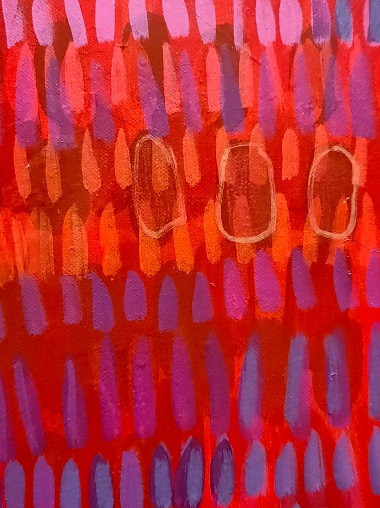 Original Contemporary Abstract Painting by Krisztina Megyeri