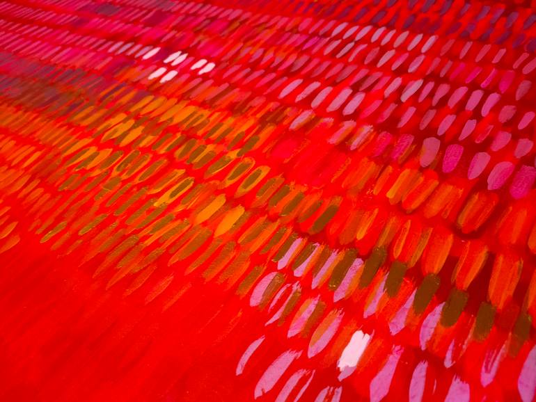 Original Contemporary Abstract Painting by Krisztina Megyeri