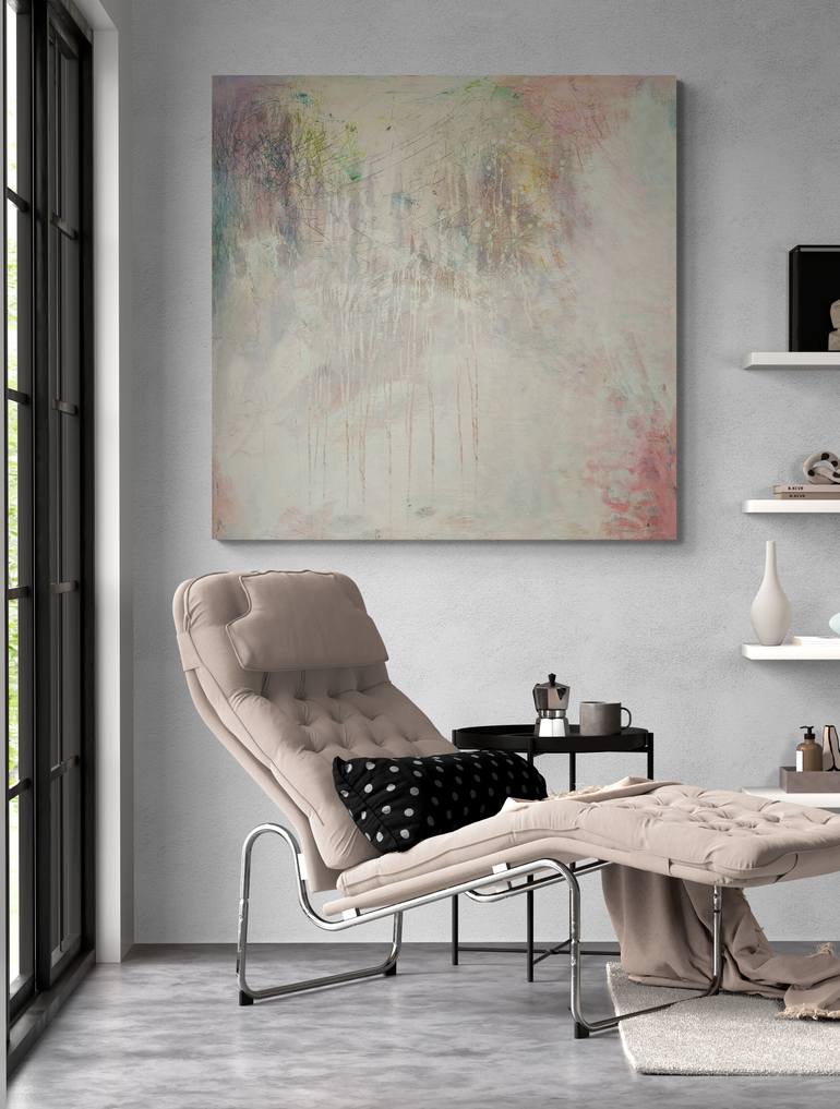 Original Contemporary Abstract Painting by Krisztina Megyeri
