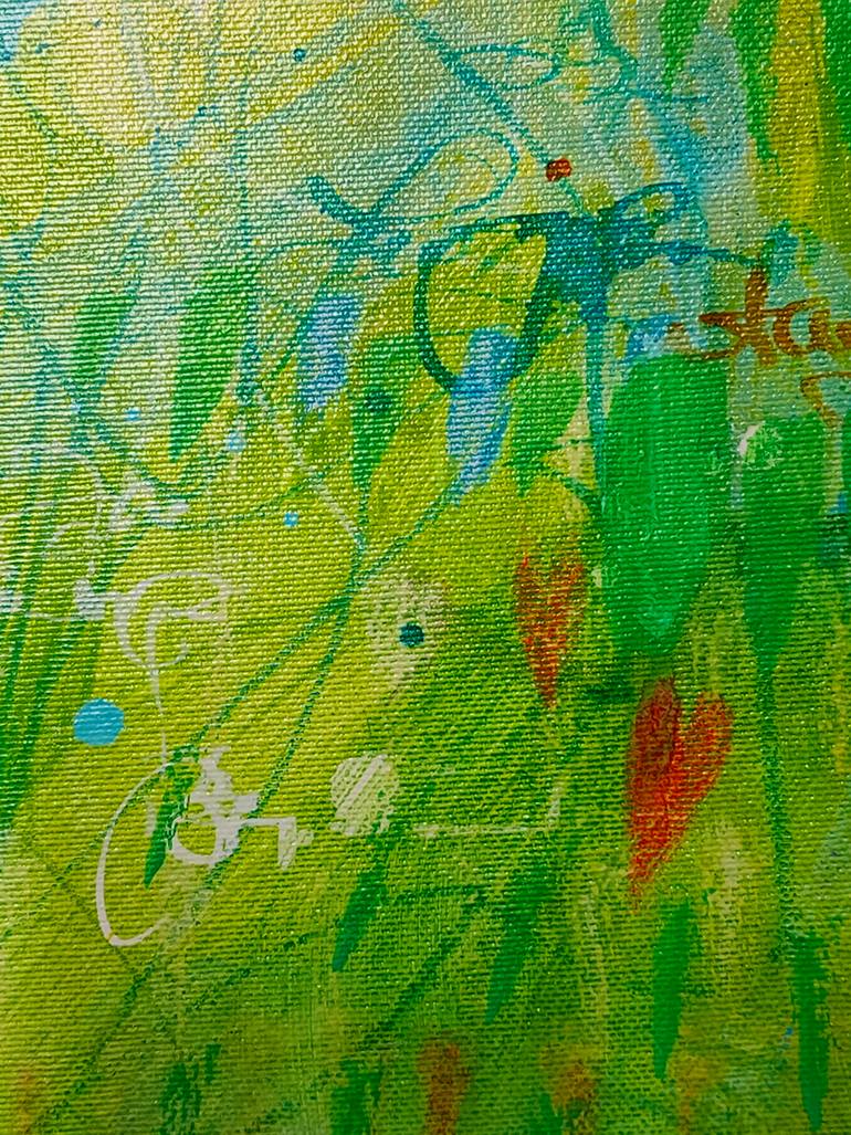 Original Abstract Expressionism Abstract Painting by Krisztina Megyeri