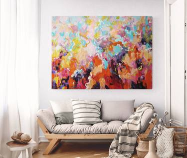 Original Abstract Paintings by Krisztina Megyeri