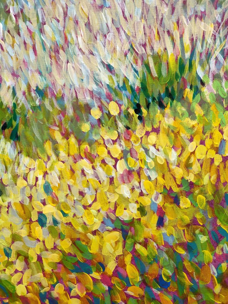 Original Impressionism Nature Painting by Krisztina Megyeri