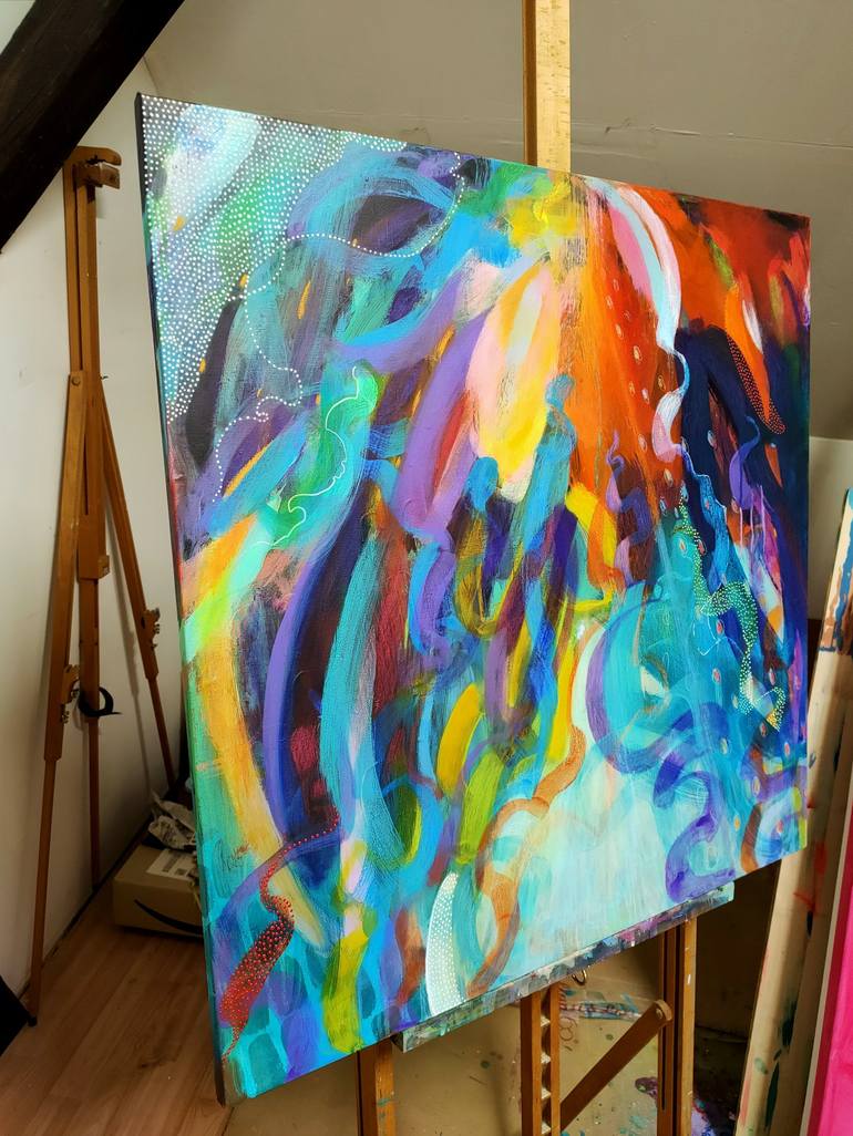 Original Abstract Painting by Krisztina Megyeri