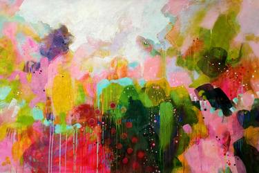 Original Abstract Expressionism Abstract Paintings by Krisztina Megyeri