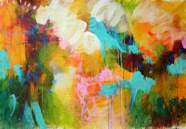 Original Abstract Expressionism Abstract Paintings by Krisztina Megyeri