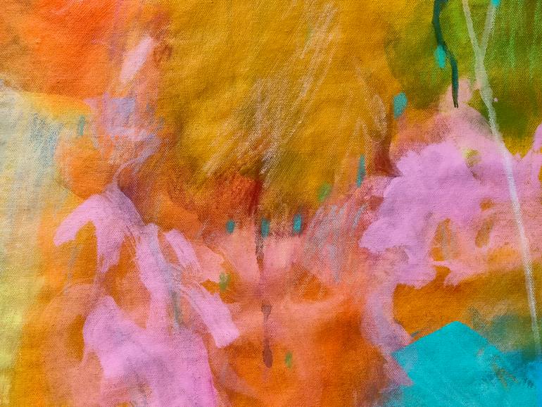 Original Abstract Expressionism Abstract Painting by Krisztina Megyeri