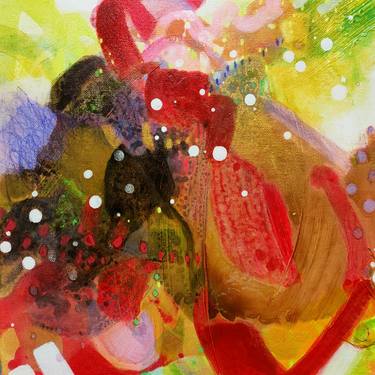 Original Abstract Expressionism Abstract Paintings by Krisztina Megyeri