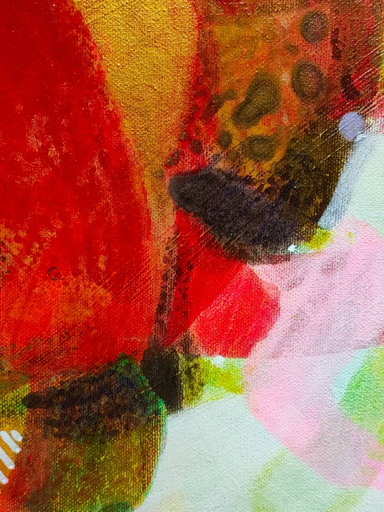 Original Abstract Expressionism Abstract Painting by Krisztina Megyeri