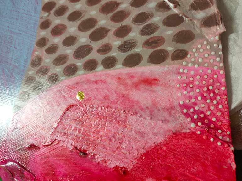 Original Abstract Landscape Painting by Krisztina Megyeri