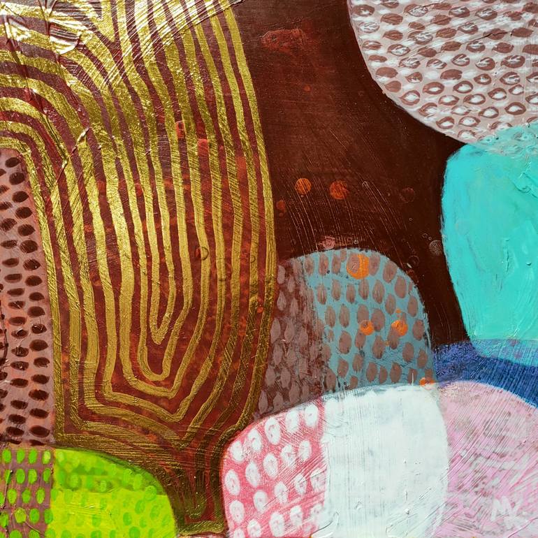 Original Abstract Expressionism Abstract Paintings by Krisztina Megyeri