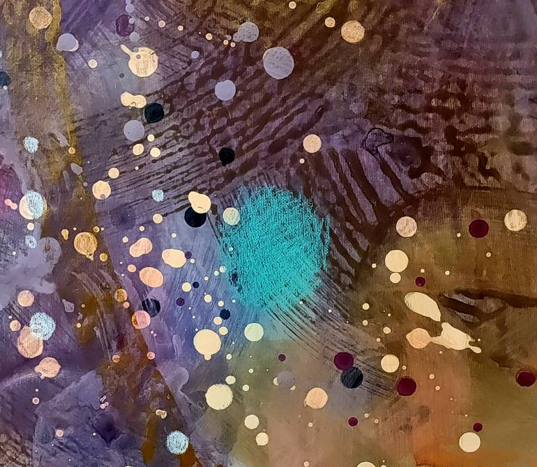 Original Abstract Love Painting by Krisztina Megyeri