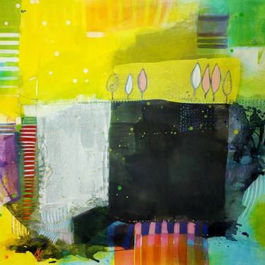 Print of Abstract Paintings by Krisztina Megyeri