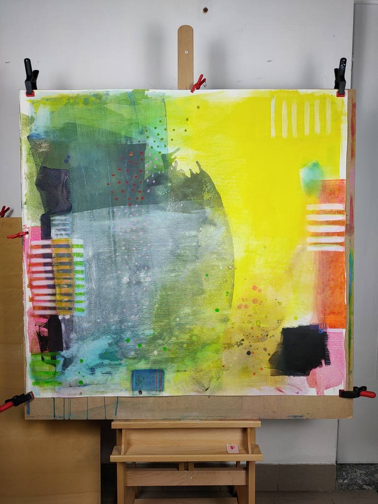 Original Abstract Painting by Krisztina Megyeri