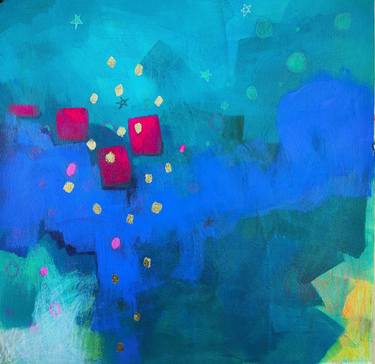 Original Abstract Paintings by Krisztina Megyeri