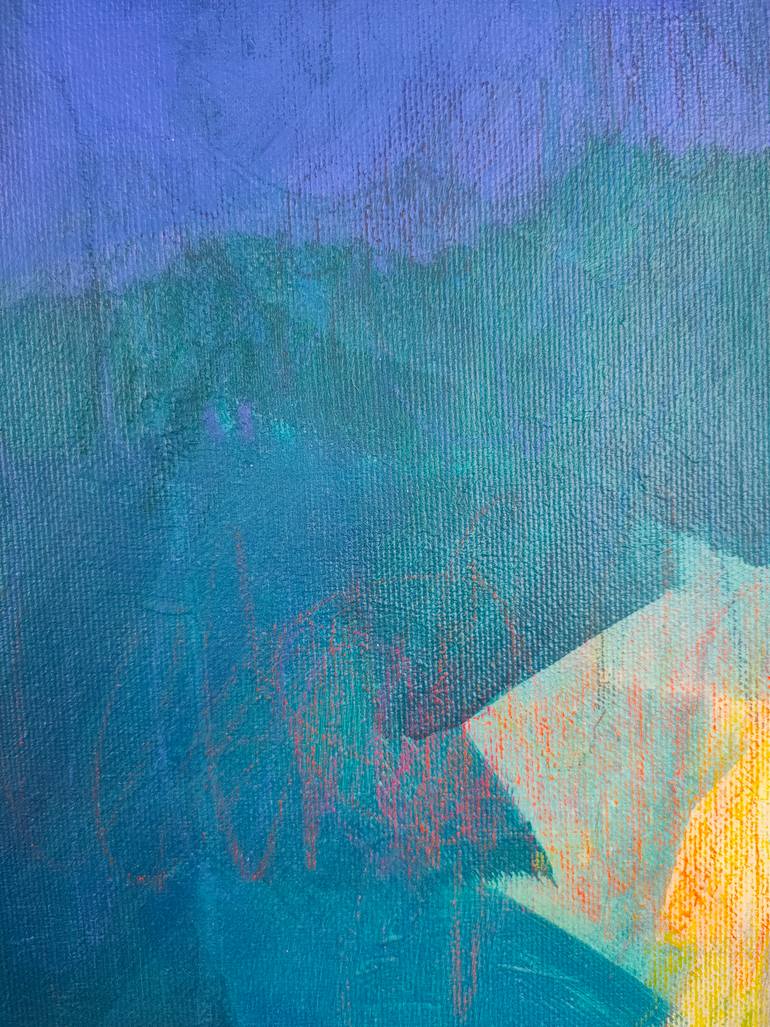 Original Abstract Expressionism Abstract Painting by Krisztina Megyeri
