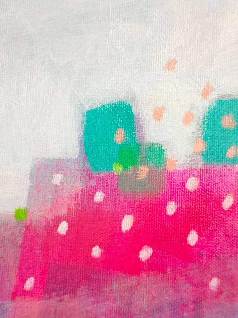 Original Abstract Seascape Painting by Krisztina Megyeri