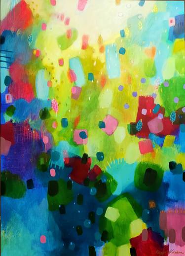 Original Abstract Paintings by Krisztina Megyeri