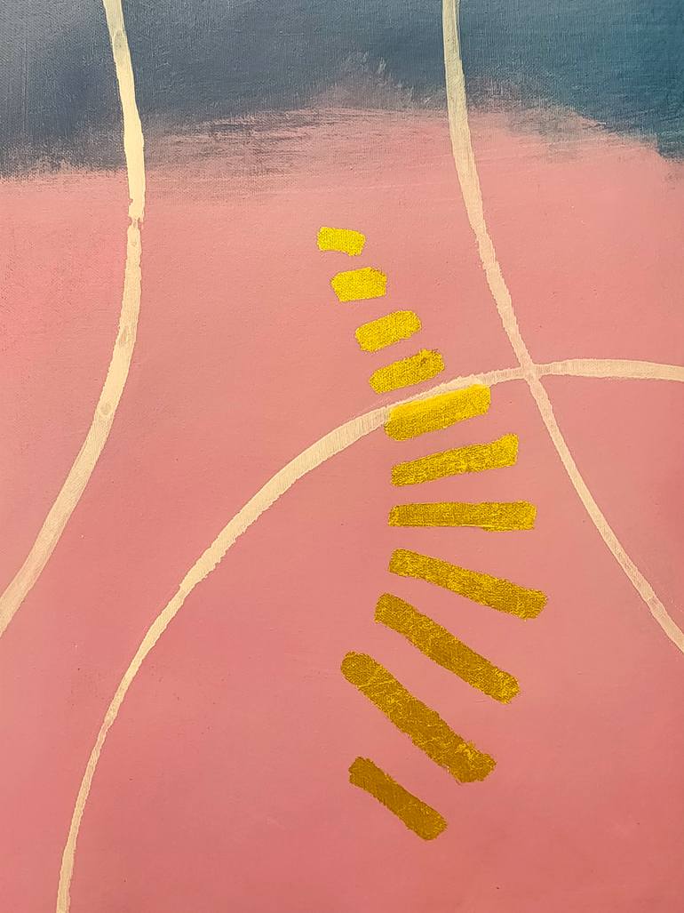 Original Contemporary Abstract Painting by Krisztina Megyeri