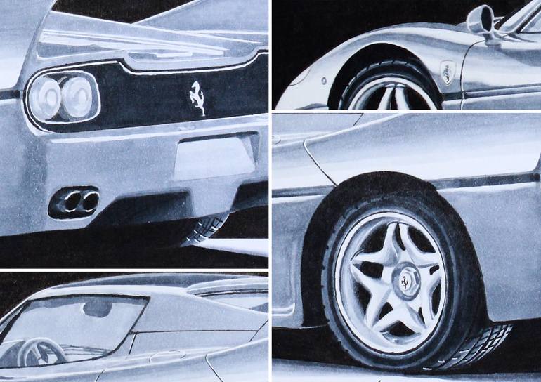 Original Illustration Transportation Drawing by Sreejith Krishnan Kunjappan