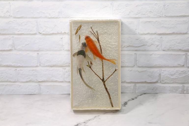 Original Art Deco Animal Painting by Lillian Lee
