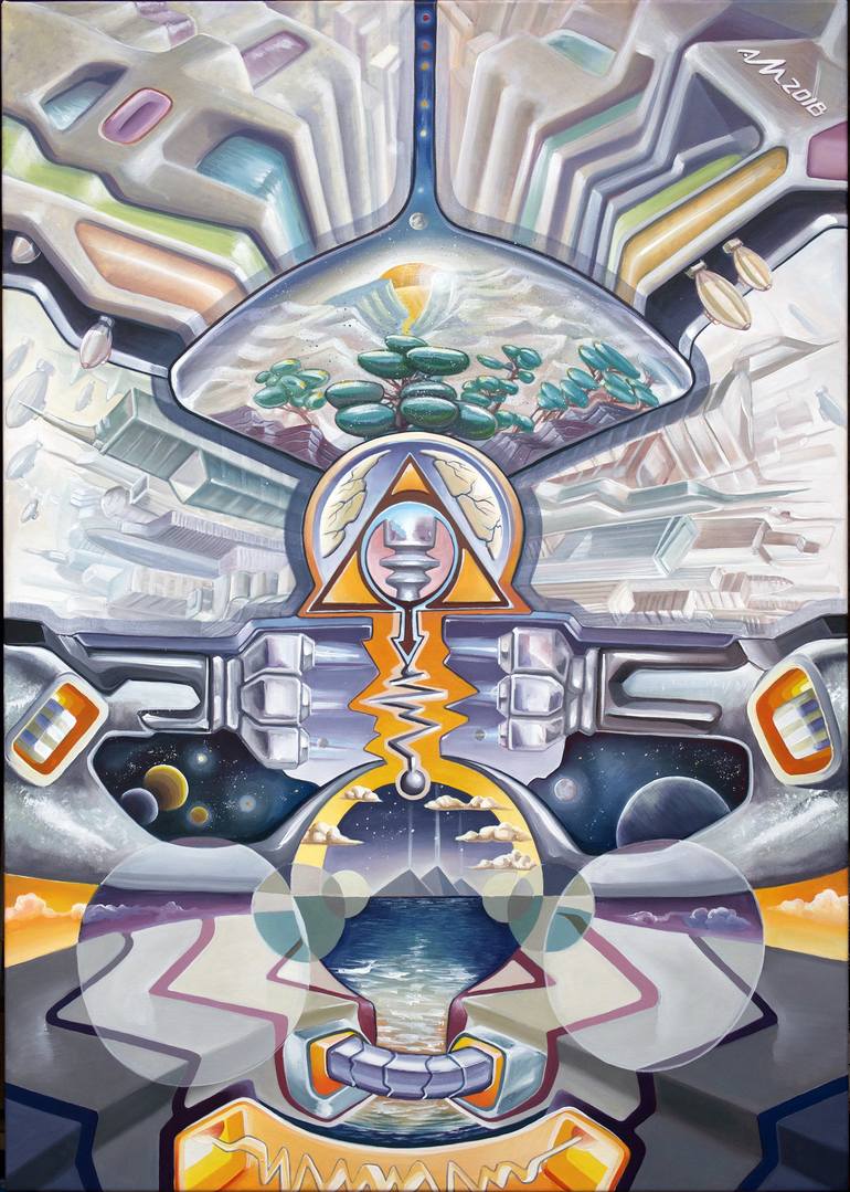 Venus Project Painting by Antoine Merger | Saatchi Art Taiwan